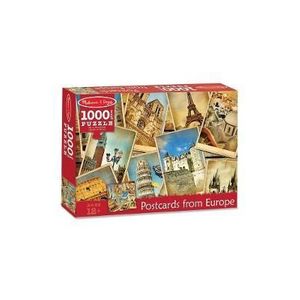 Puzzle 1000, Postcards from Europe. Vederi din Europa imagine