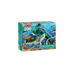 Puzzle 200, Underwater Oasis. Adancurile marii imagine