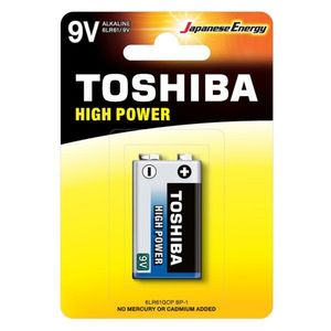 Baterie Alcalina Toshiba, 9V Blu Line, BL 1 imagine