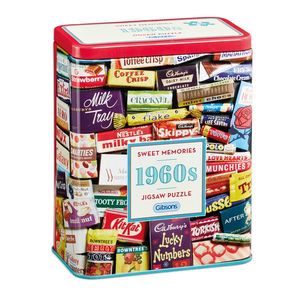 Puzzle in cutie metal 500 piese - Dulciurile anilor 1960 imagine