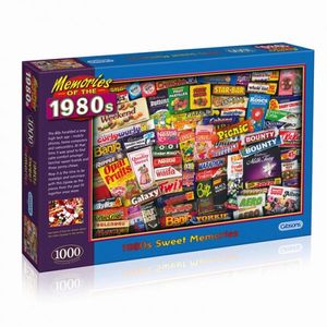 Puzzle 1000 piese - Dulciurile anilor 1980 imagine