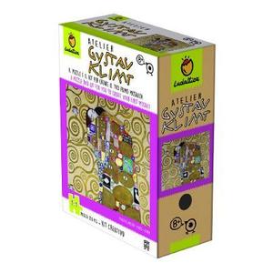 Kit creativ atelier + puzzle: Gustav Klimt imagine