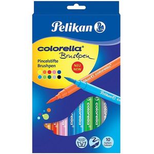 Set carioci Pelikan Colorella Super Brush, 10 buc imagine