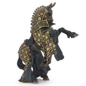 Figurina Papo - Calul cavalerului taur imagine