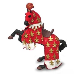 Figurina Calul Printului Filip, rosu imagine