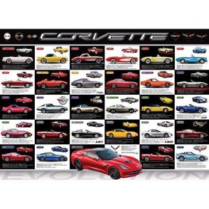 Puzzle 1000 piese Corvette Evolution imagine