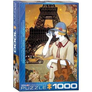 Puzzle 1000 piese - Paris Adventure-Helena Lam imagine