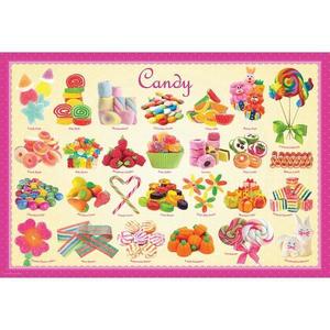 Puzzle 100 piese Candy imagine