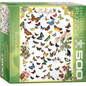 Puzzle 500 piese Butterflies imagine