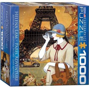 Puzzle 1000 piese Paris Adventure-Helena Lam imagine