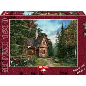 Puzzle Woodland Cottage, 1500 piese imagine