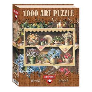 Puzzle lemn Cupboard Garden, 1000 piese imagine