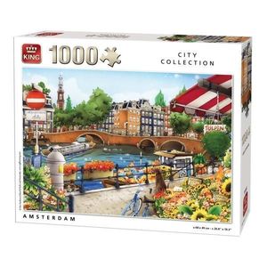 Puzzle 1000 piese, Amsterdam imagine
