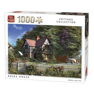 Puzzle 1000 piese, Roses House imagine