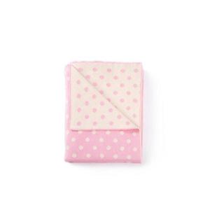 Paturica tricotata Pink Cream Dots - Buva imagine