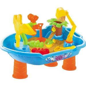 Masuta de joaca pentru apa si nisip rotunda Little Boat - Bebeking imagine