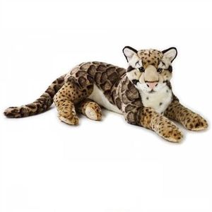 Jucarie din plus National Geographic Leopard de zapada 65 cm imagine