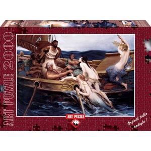 Puzzle 2000 piese - Ulysses And The Sirens-H. JAMES DRAPER imagine