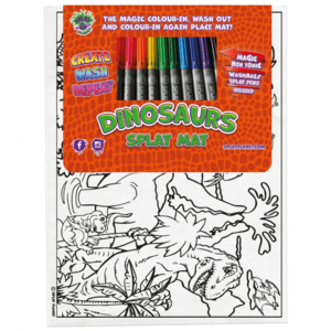 Servet de masa pentru colorat - Dinozauri imagine