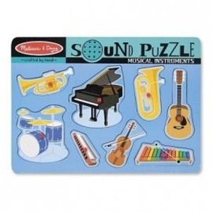 Melissa & Doug - Puzzle sonor Instrumente muzicale imagine