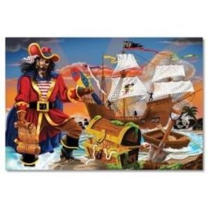Melissa&Doug - Puzzle de podea Comoara piratilor imagine