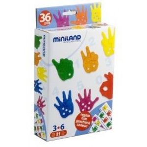 Miniland - Joc de numarat cu manute 36 imagine