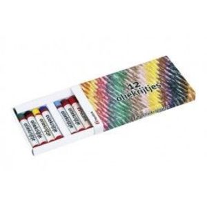 Set 12 creioane colorate pe baza de ulei - Heutink imagine