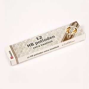 Set 12 creioane Goldline HB din lemn galben - Heutink imagine