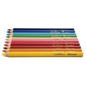 Set 144 creioane colorate Goldline Jumbo triunghiulare - Heutink imagine
