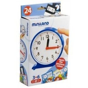 Miniland - Joc pentru invatarea ceasului imagine