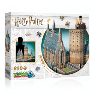 Puzzle 3D Wrebbit Harry Potter - Great Hall (850 piese) imagine