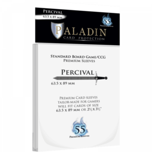 Paladin Card Sleeves: Percival - Standard, 6.3 x 8.9 cm imagine