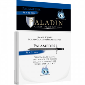 Paladin Card Sleeves: Palamedes - Small Square, 5.1 x 5.1 cm imagine