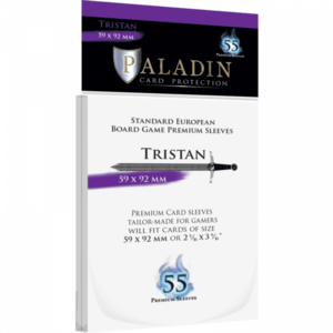 Paladin Card Sleeves: Tristan - Standard European, 5.9 x 9.2 cm imagine