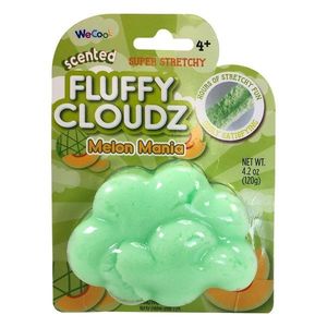 Slime parfumat cu surpriza Compound Kings - Fluffy Cloudz, Melon, 120 g imagine