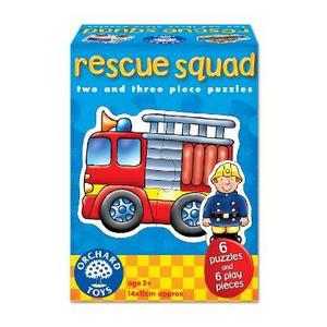 Rescue Squad. Set 6 puzzle: Echipa de salvare (2 si 3 piese) imagine
