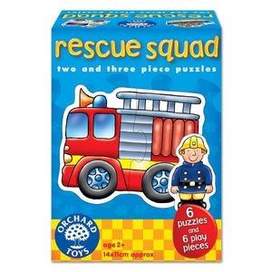 Set 6 Puzzle Echipa De Salvare (2 Si 3 Piese) - Rescue Squad imagine