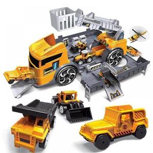 Set de joaca masina de constructii si accesorii incluse imagine