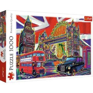Puzzle 1000. Londra in culori imagine
