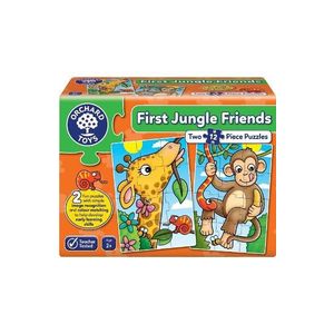Puzzle First Jungle Friends. Primii prieteni din jungla imagine