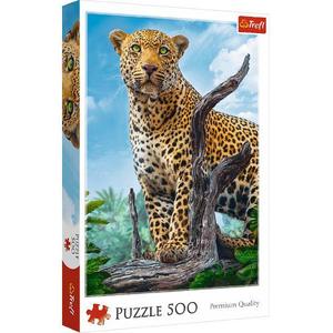 Puzzle 500. Leopard in Savana imagine