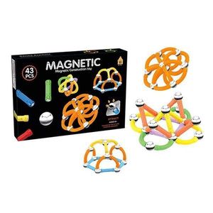 Joc constructii magnetice 43, 7toys imagine