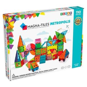 Set magnetic Magna-Tiles Metropolis, 110 piese imagine