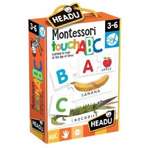 Joc tactil Montessori ABC imagine
