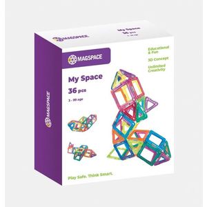 Set magnetic 36 pcs Magspace - My Space imagine