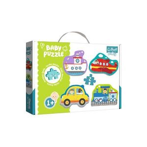 Puzzle Baby Clasic. Vehicule pentru transport imagine