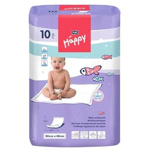 Aleze Absorbante pentru Copii - Happy Baby Underpads, 90cm x60 cm, 10 buc imagine