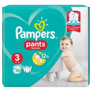Scutece-Chilotel - Pampers Pants Active Baby, marimea 3 (6-11 kg), 29 buc imagine