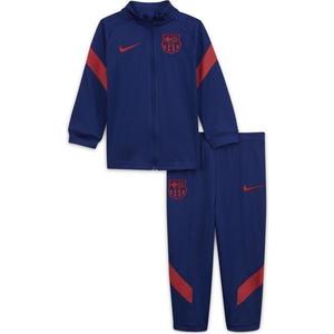 Trening copii Nike F.C. Barcelona Strike Baby Knit Football DD9090-455, 70-75 cm, Albastru imagine