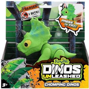 Jucarie interactiva Dinos Unleashed Chomping, Verde imagine